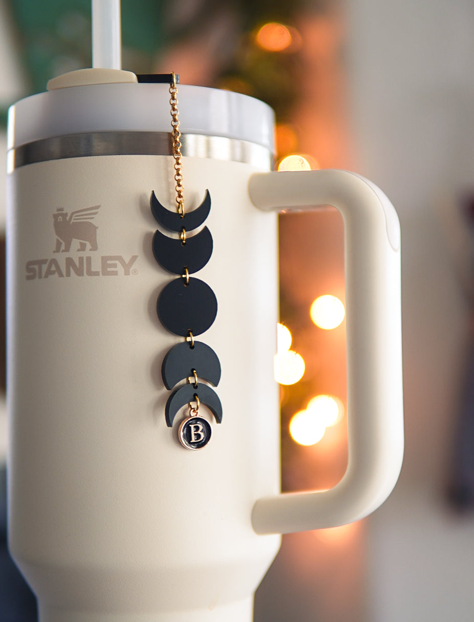 Moon Phases Tumbler Charm