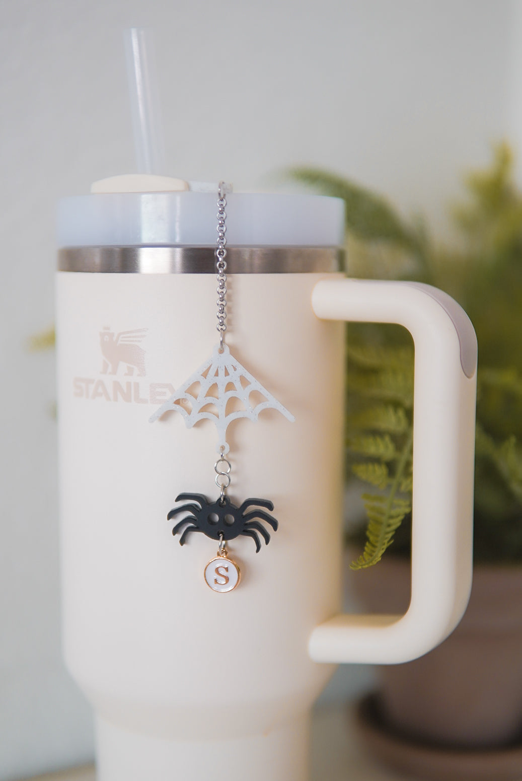 Spider Web Tumbler Charm