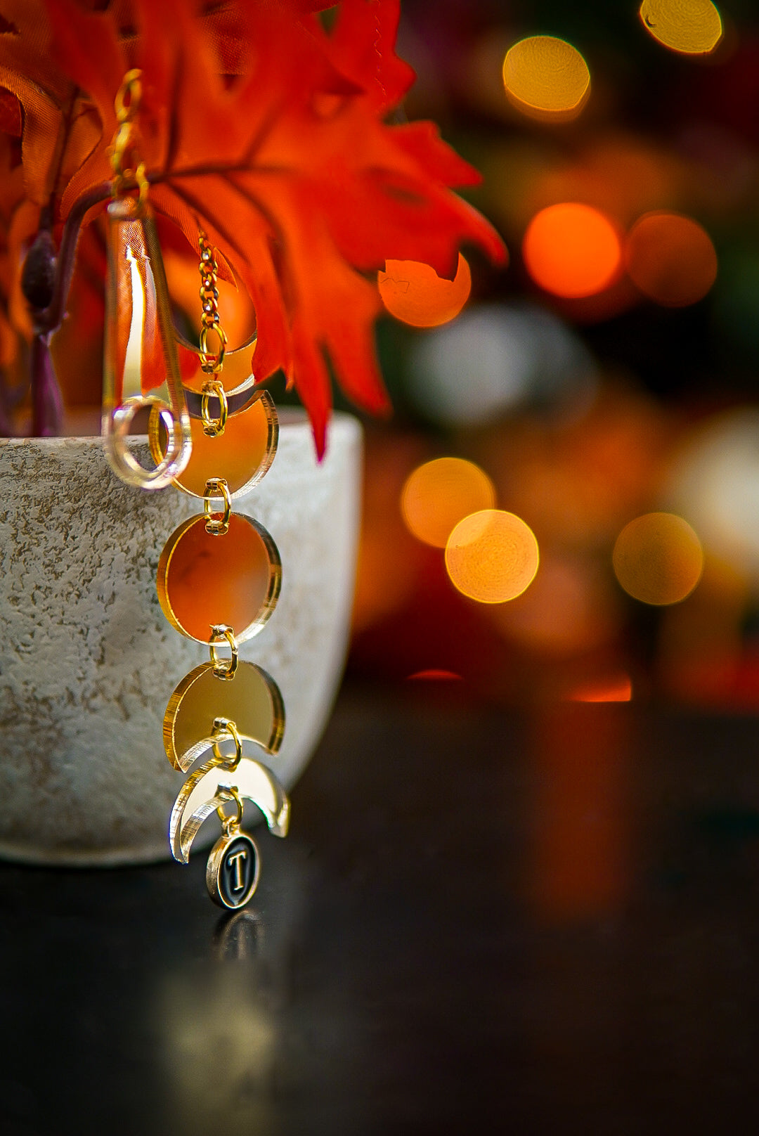 Moon Phases Tumbler Charm