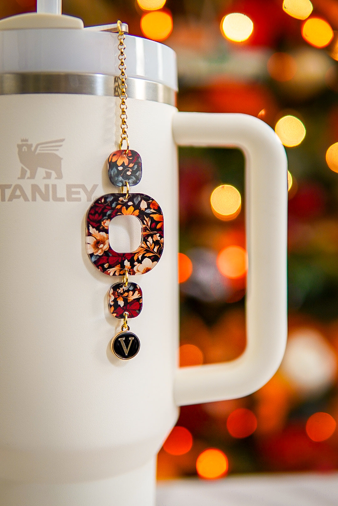 Retro Autumn Tumbler Charm