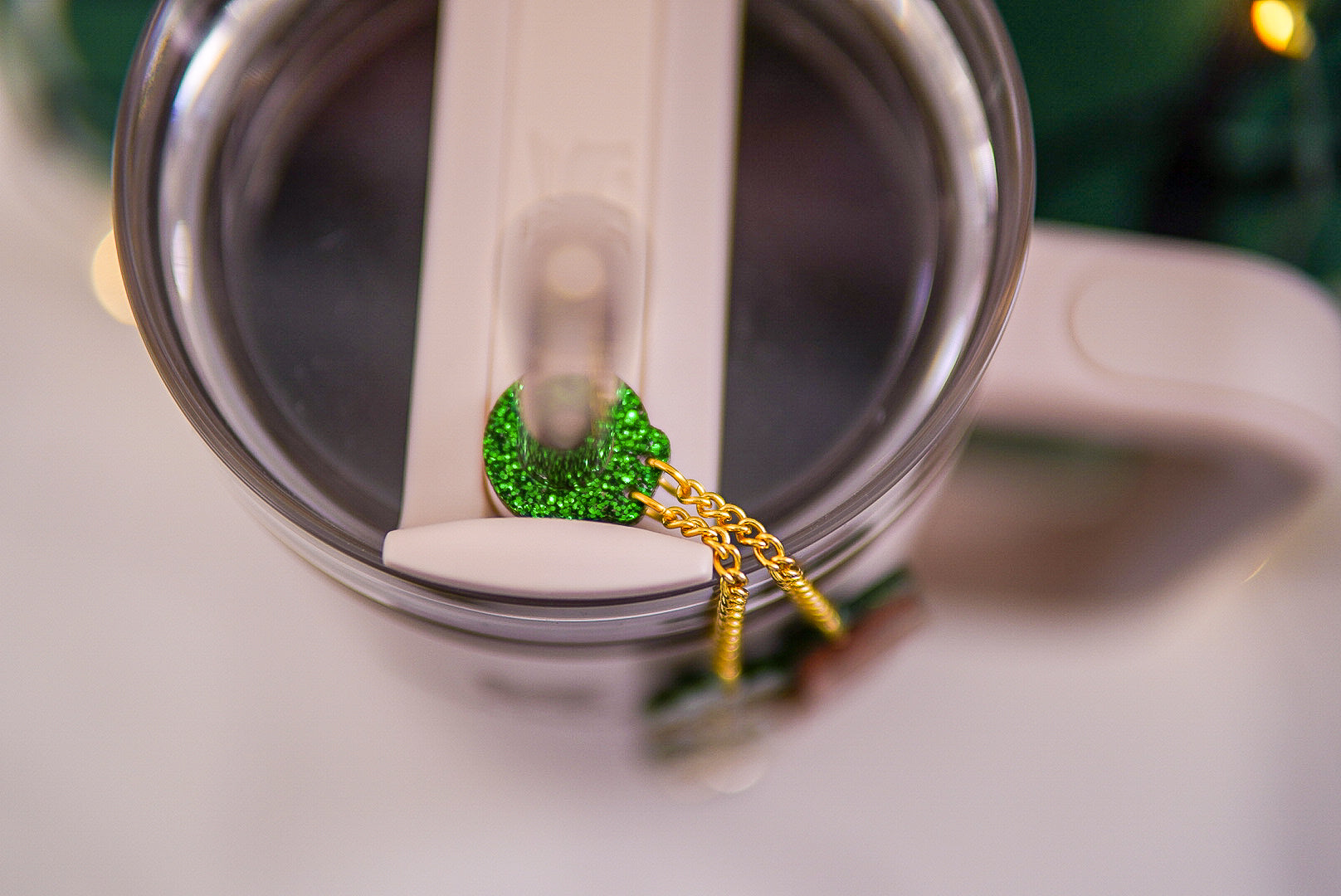 Lucky Clovers St. Patrick's Day Tumbler Charm