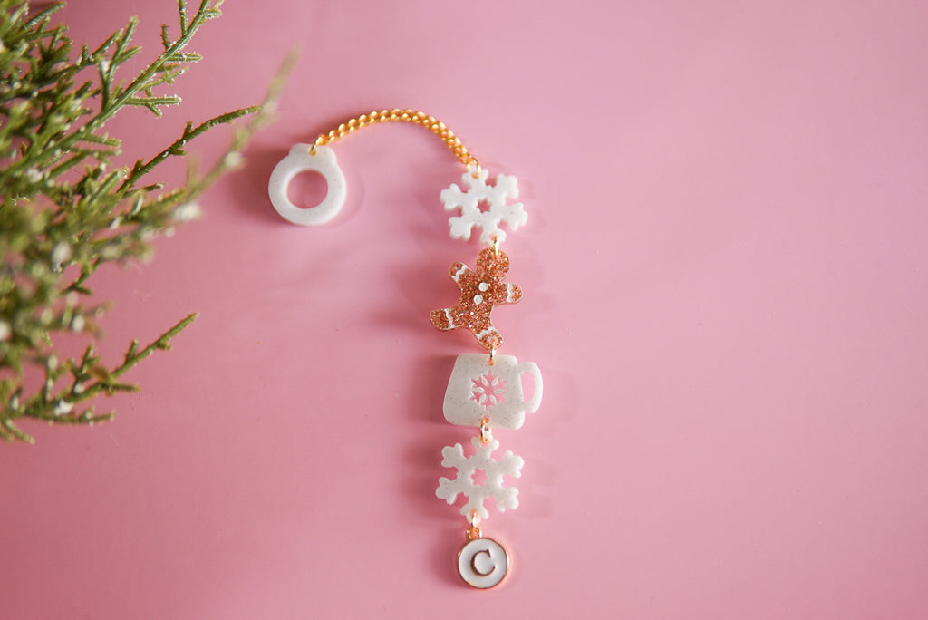 Gingerbread Tumbler Charm