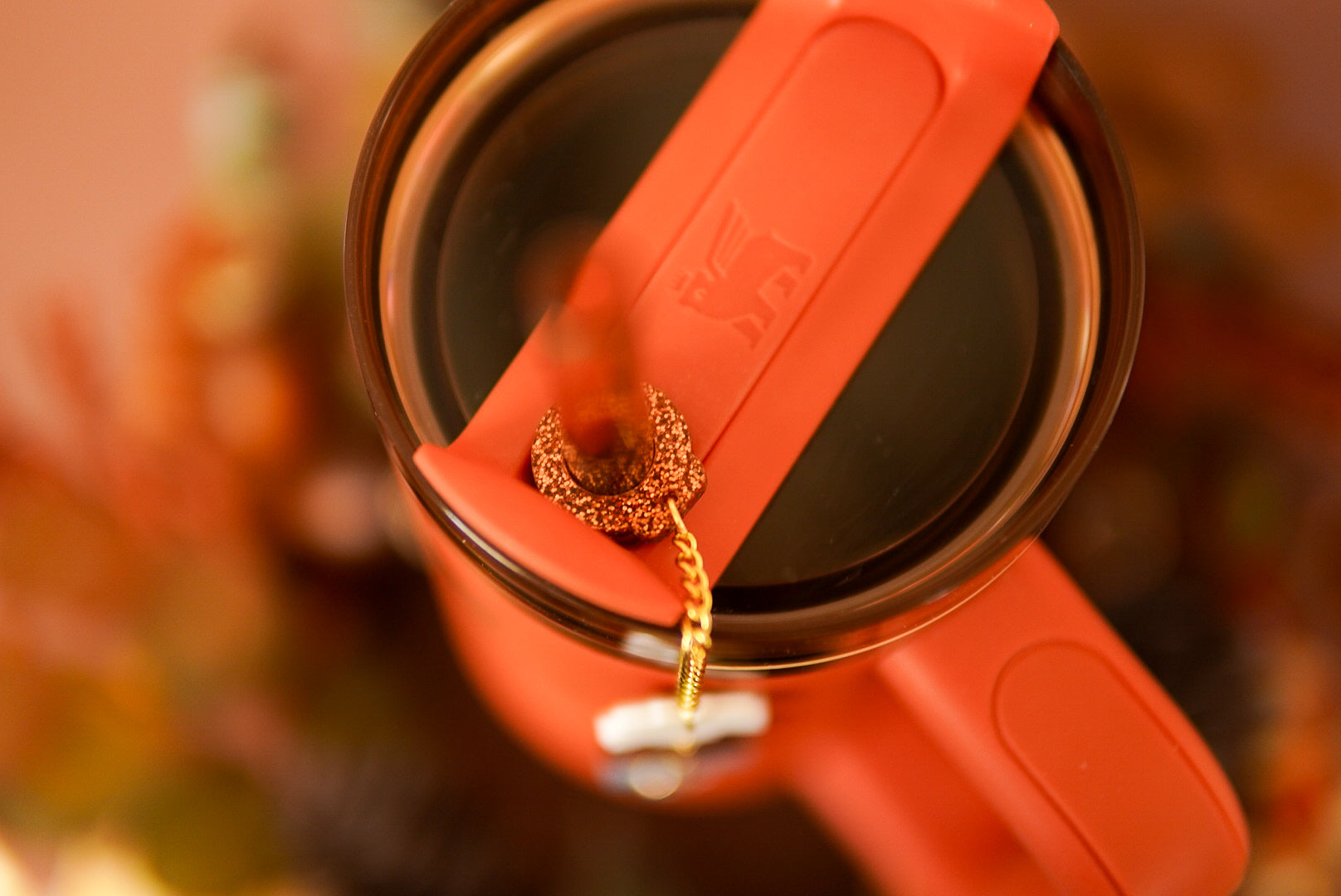 Boho Pumpkins Tumbler Charm