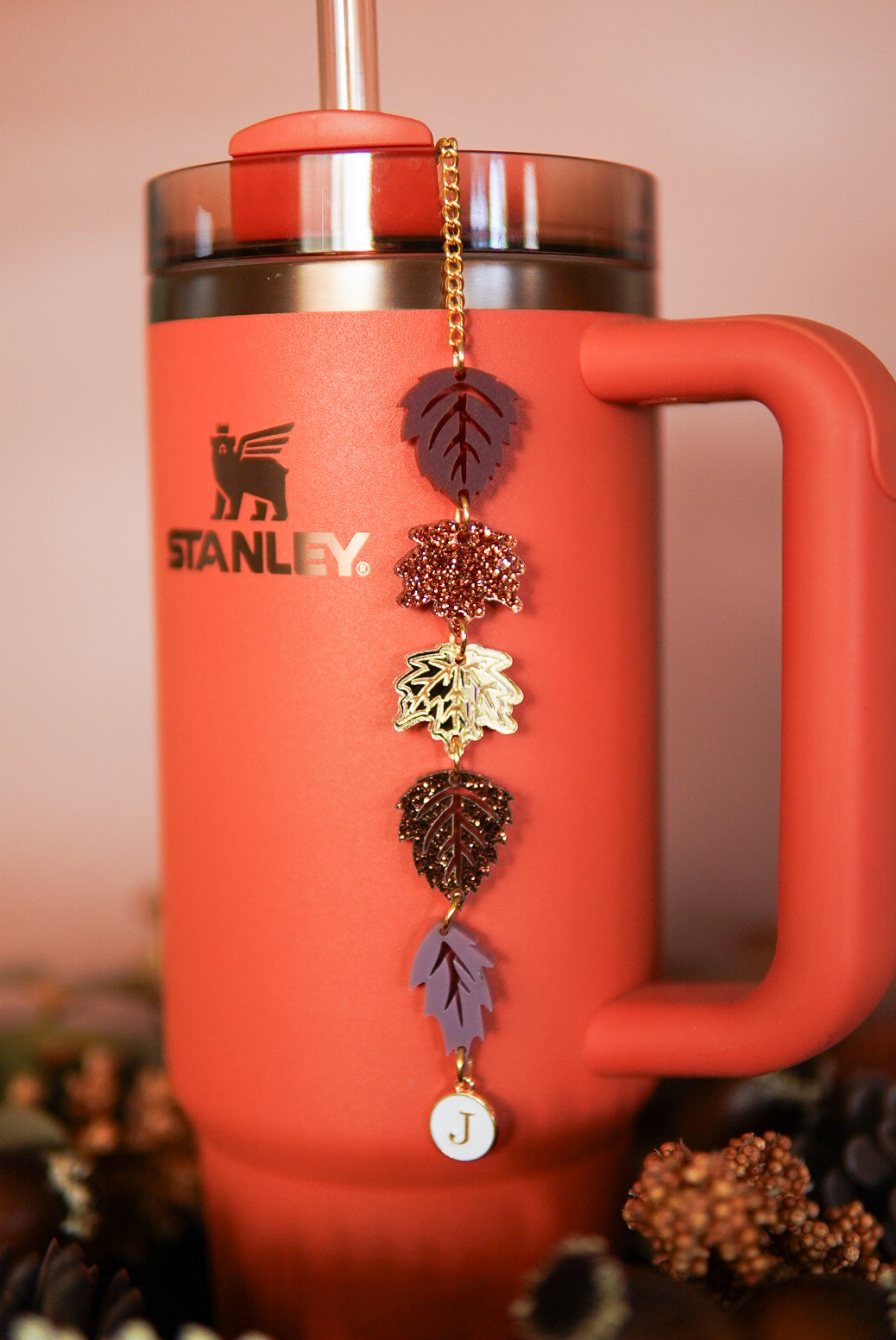 Fall Foliage Tumbler Charm