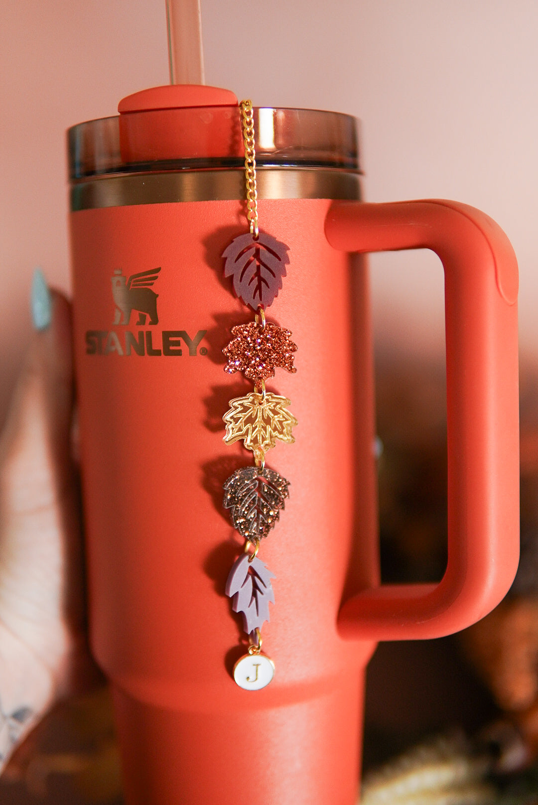 Fall Foliage Tumbler Charm