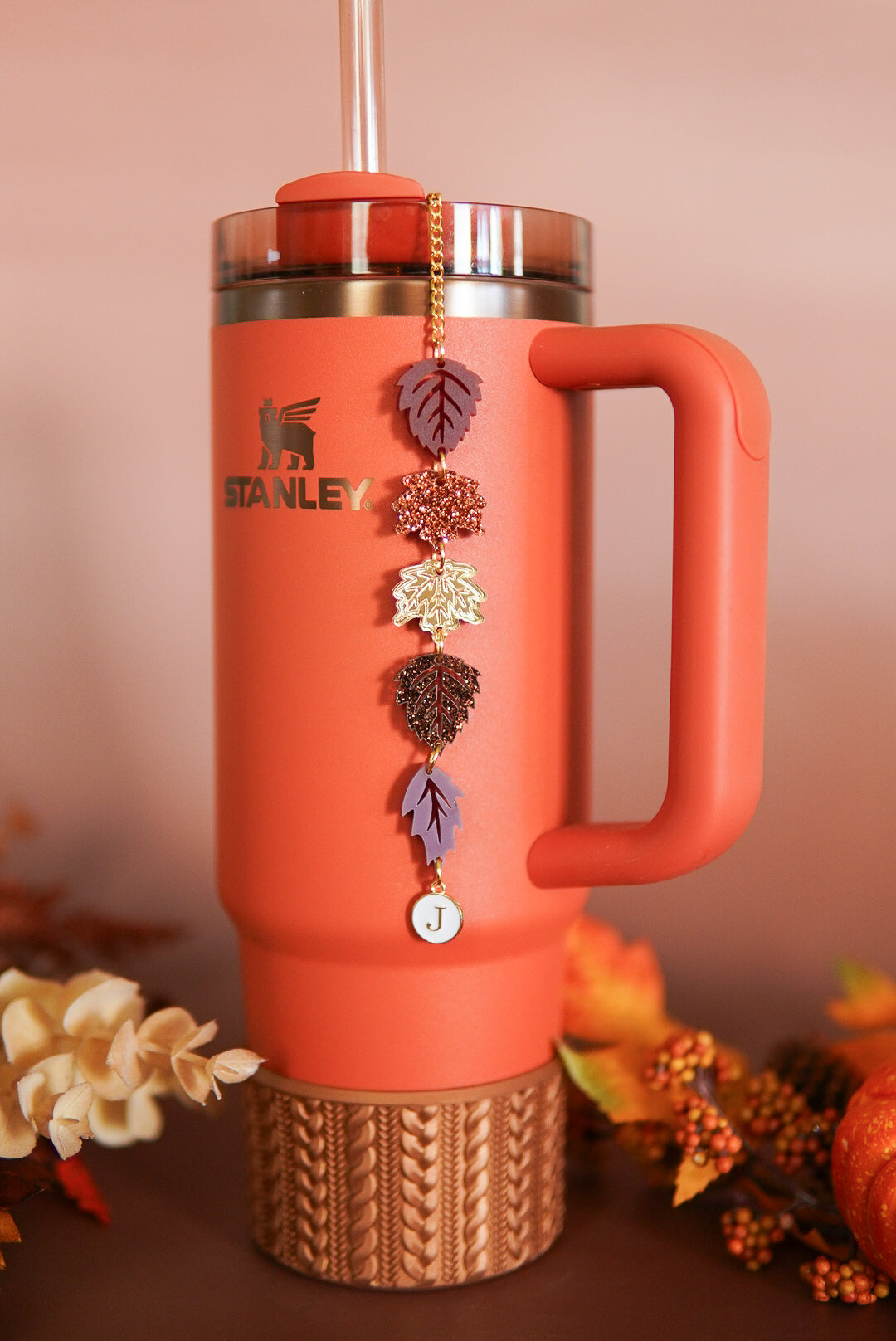 Fall Foliage Tumbler Charm