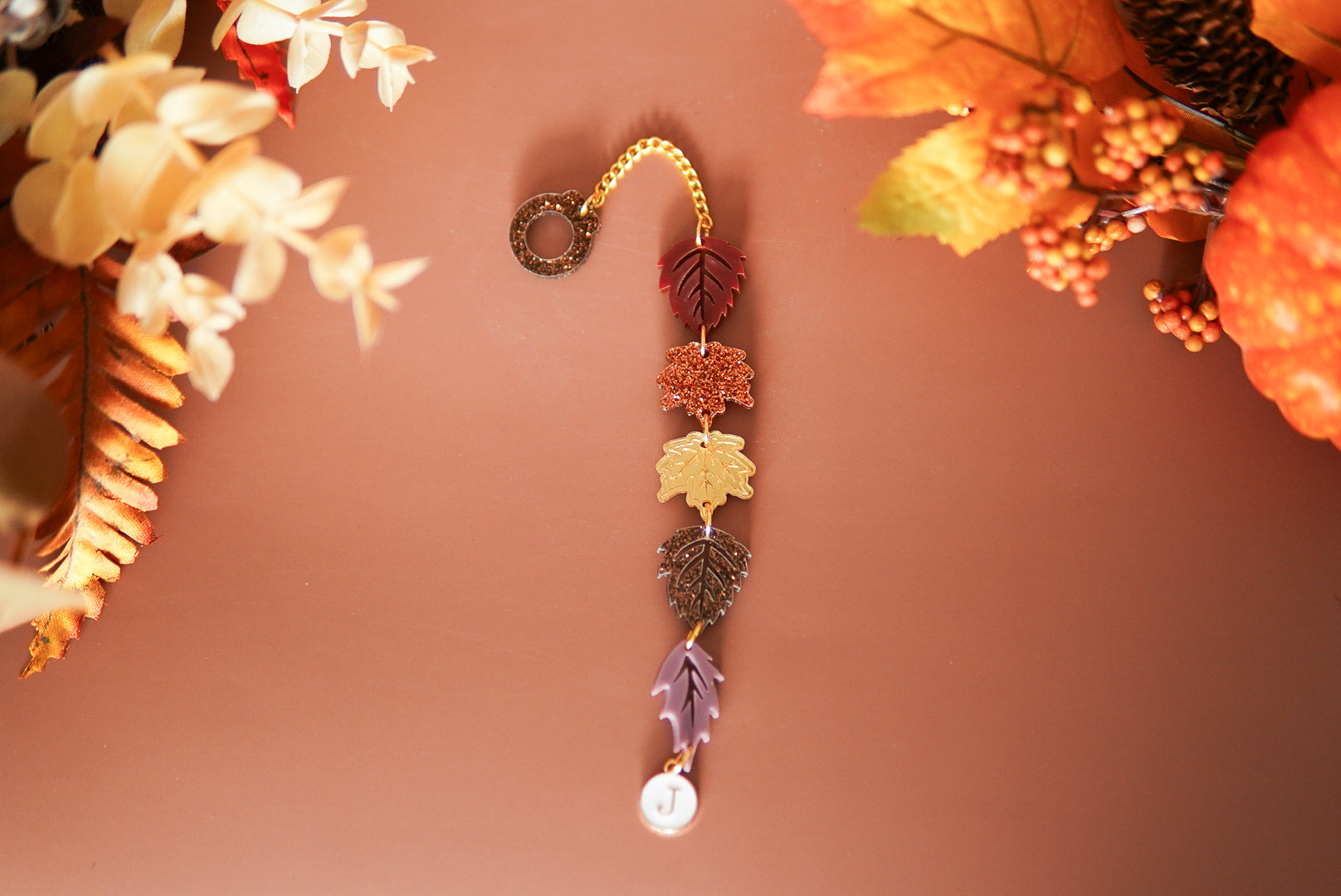 Fall Foliage Tumbler Charm