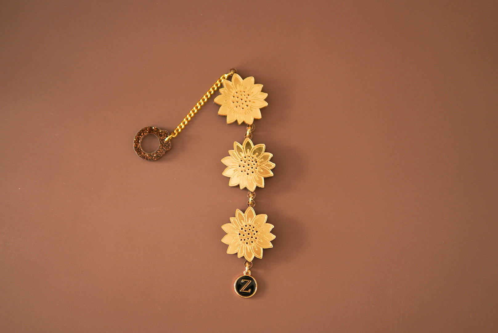 Sunflower Tumbler Charm