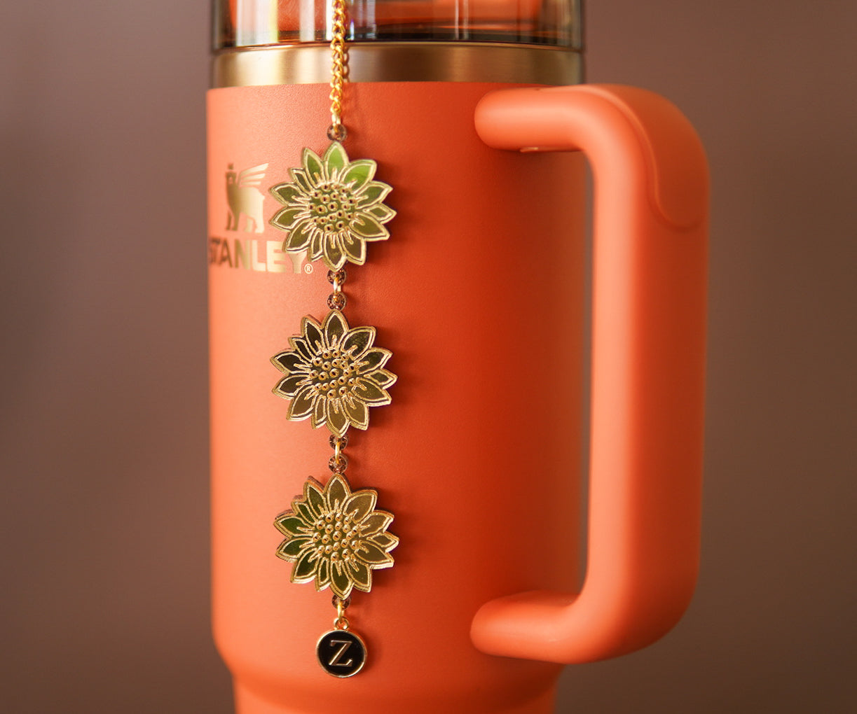 Sunflower Tumbler Charm