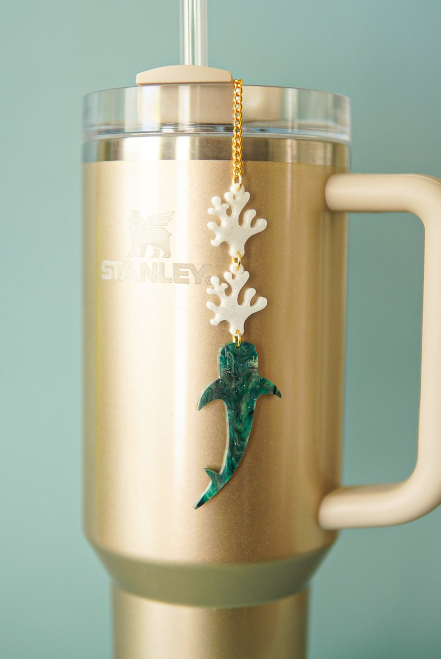 Whale Shark Tumbler Charm