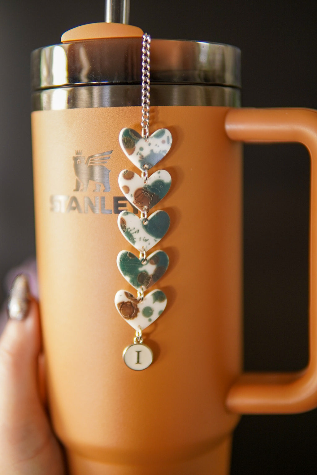 Country Splatter Tumbler Charm
