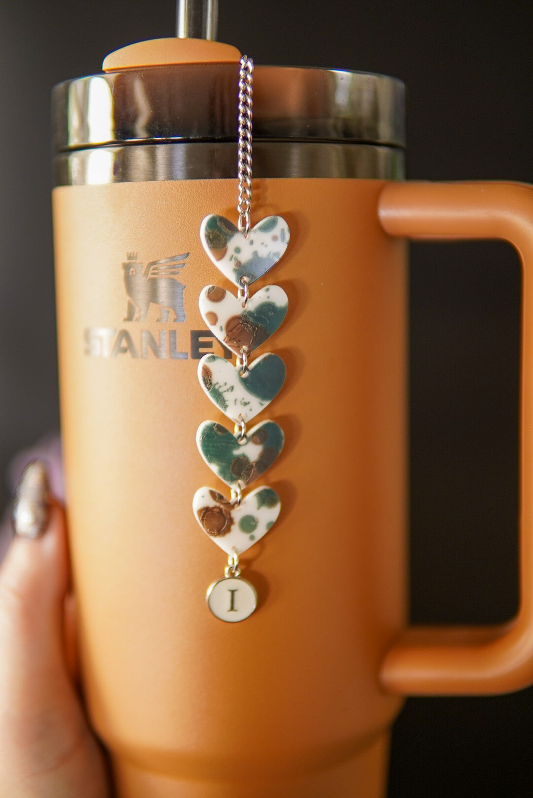 Country Splatter Tumbler Charm