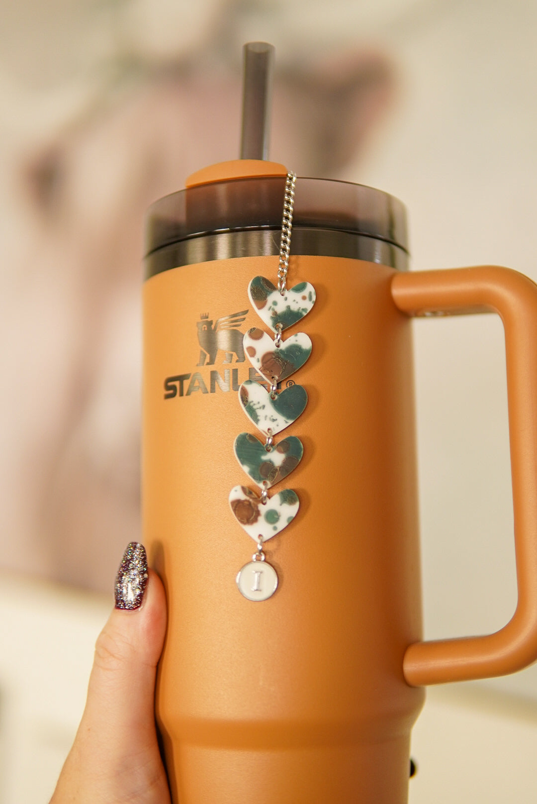 Country Splatter Tumbler Charm