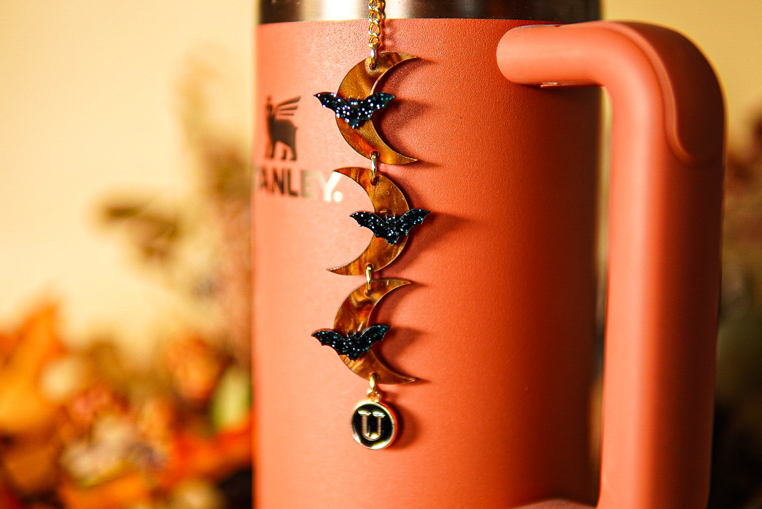 Harvest Moon Tumbler Charm