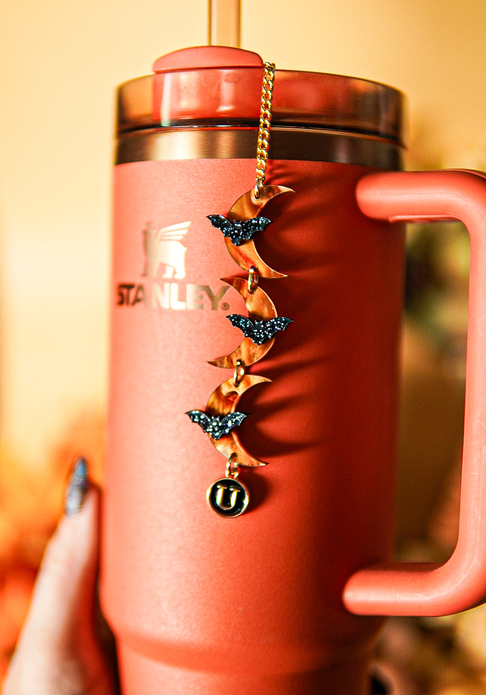 Harvest Moon Tumbler Charm