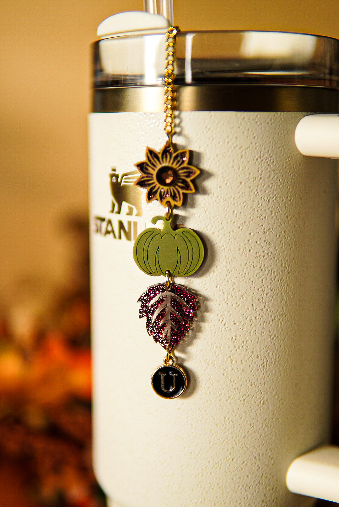 Country Fall Tumbler Charm