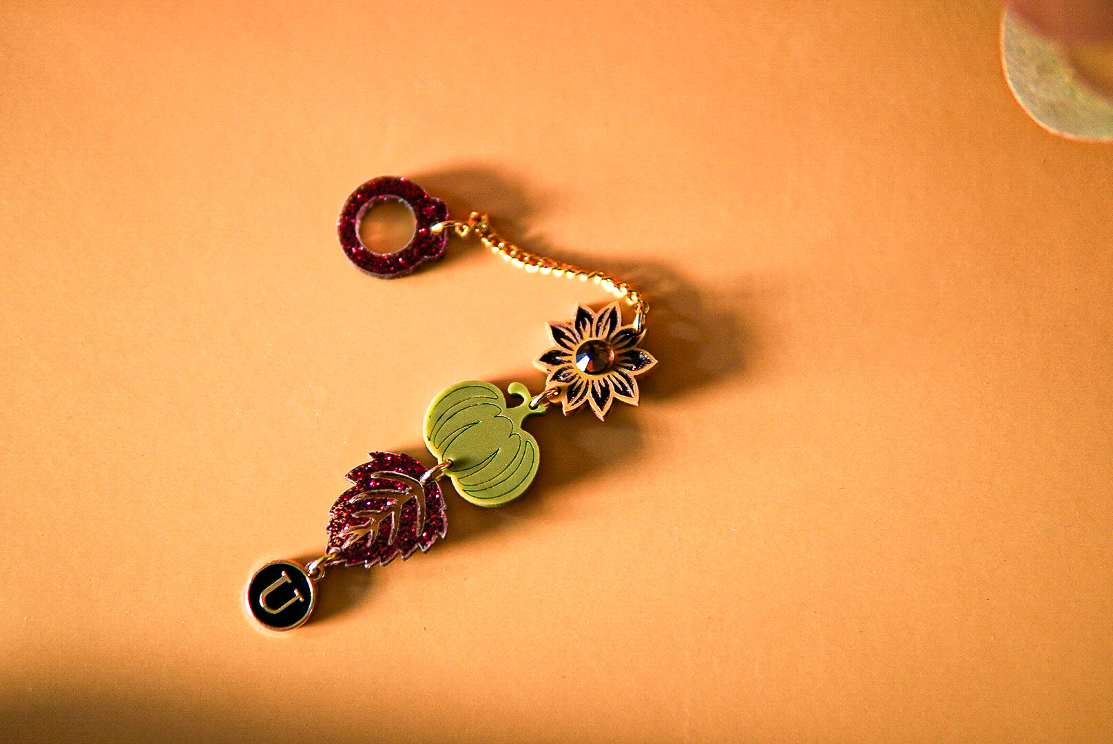 Country Fall Tumbler Charm