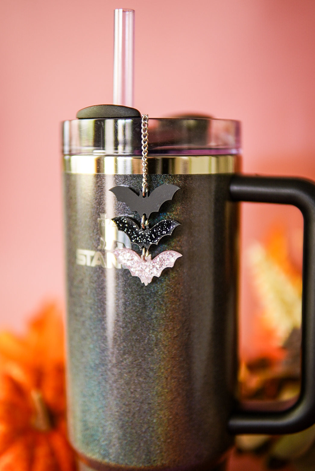3 Bats Tumbler Charm