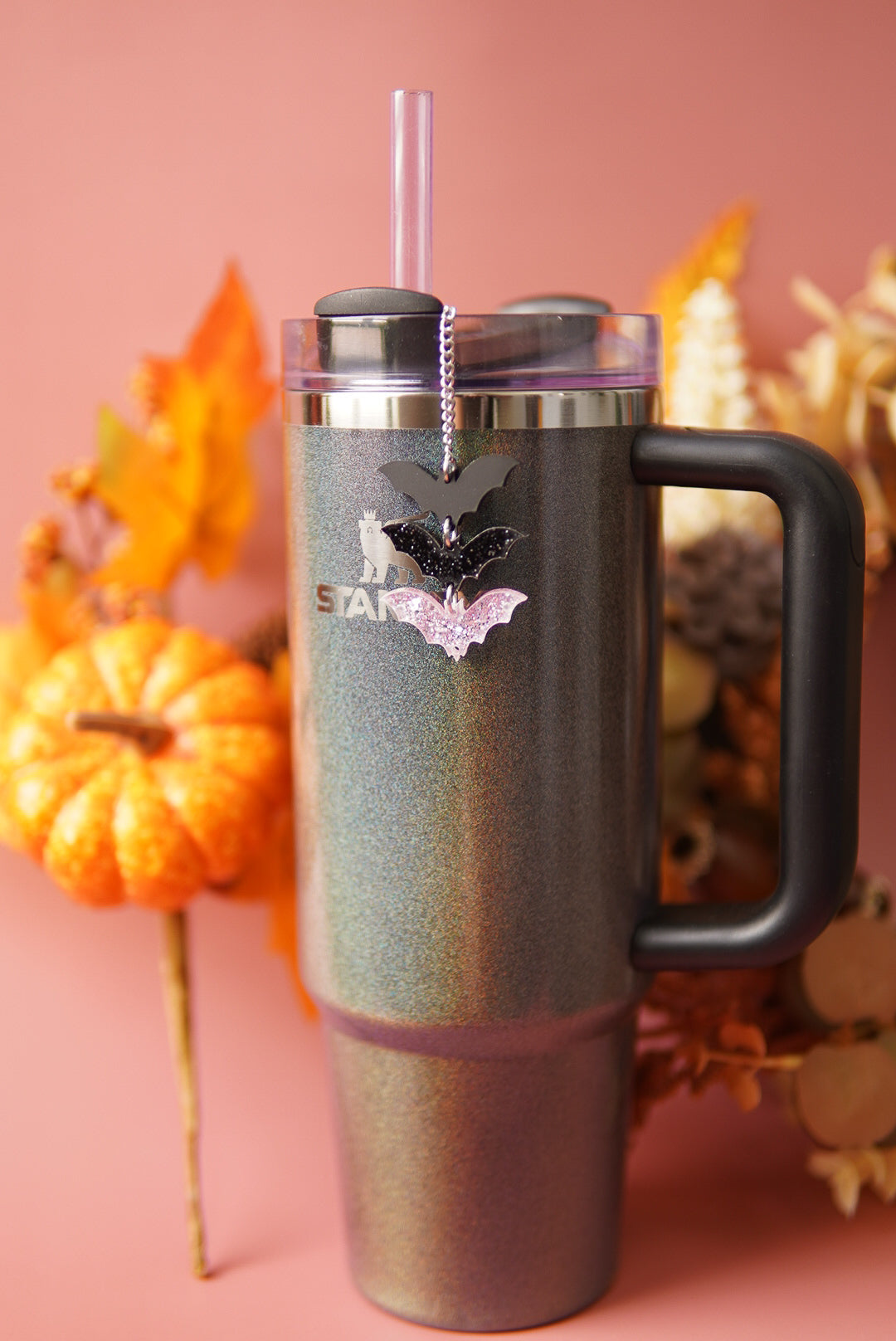 3 Bats Tumbler Charm