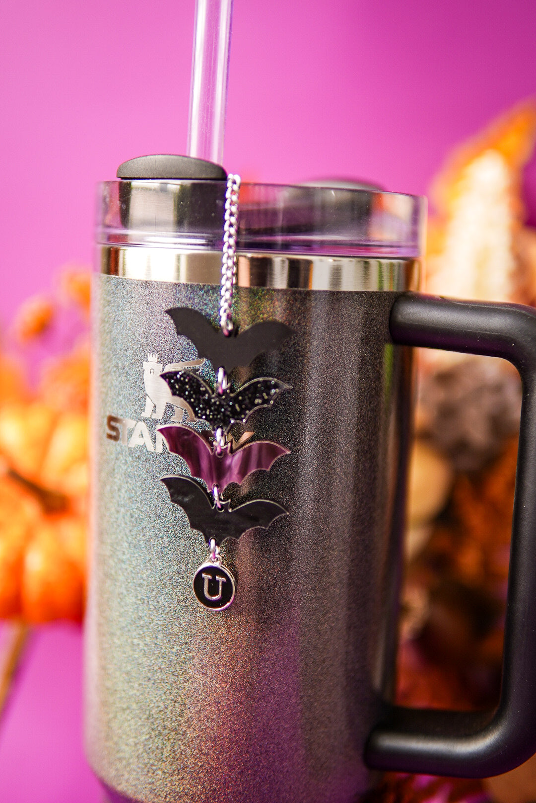 4 Bats Tumbler Charm