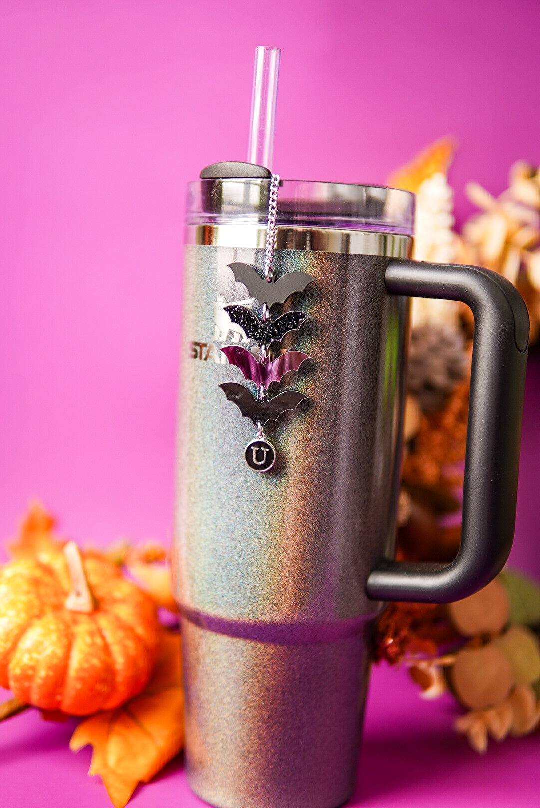 4 Bats Tumbler Charm