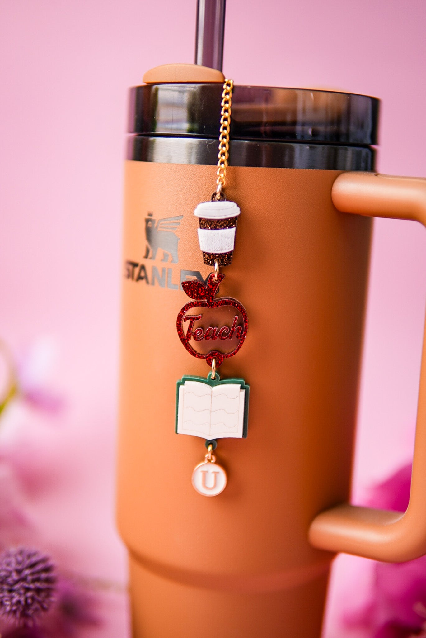 English Teacher Tumbler Charm