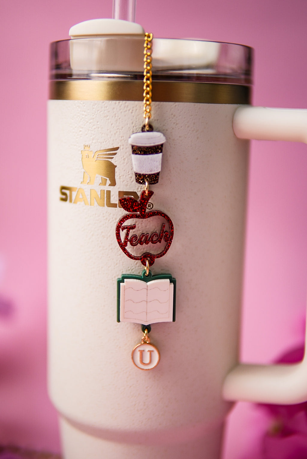 English Teacher Tumbler Charm