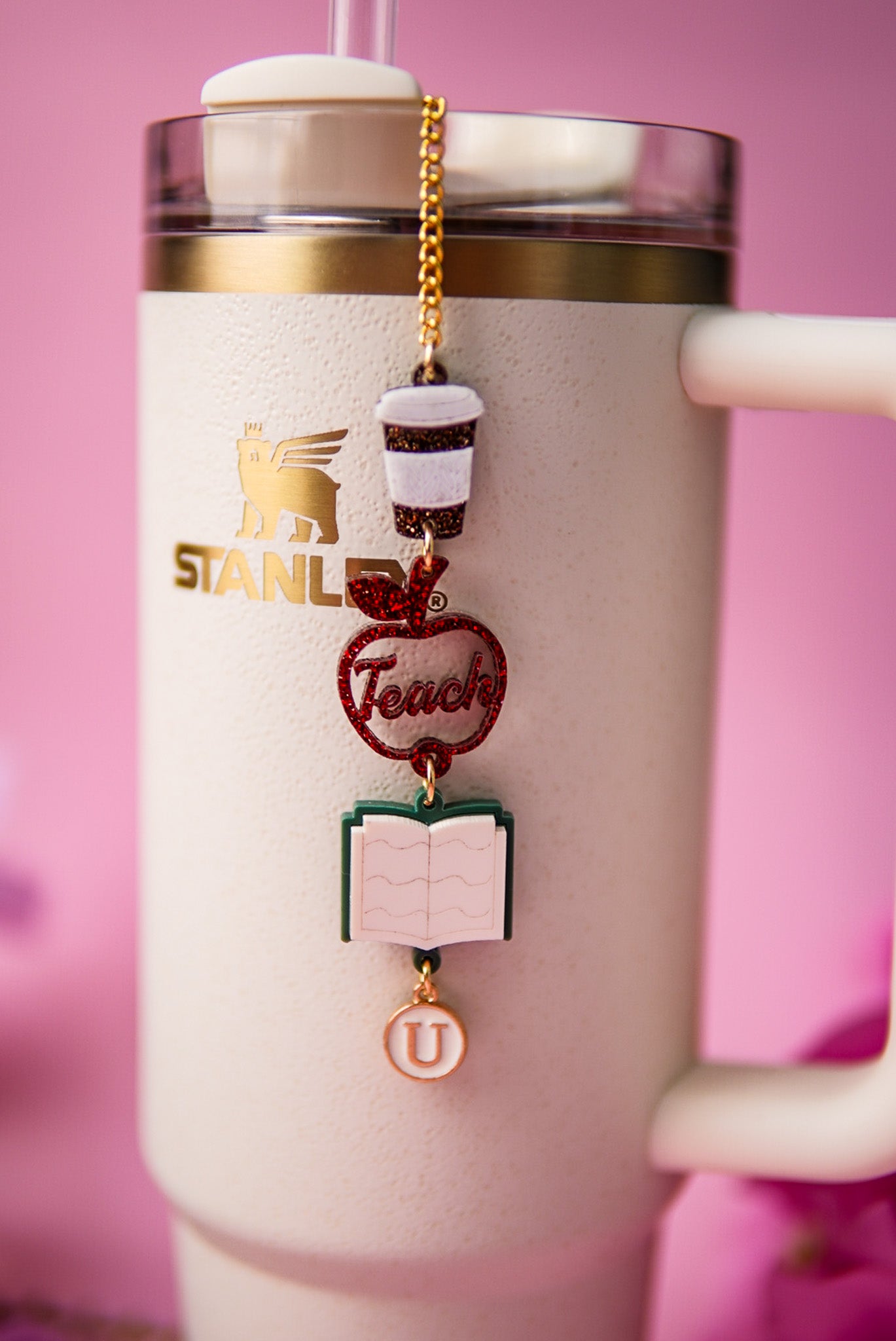 English Teacher Tumbler Charm