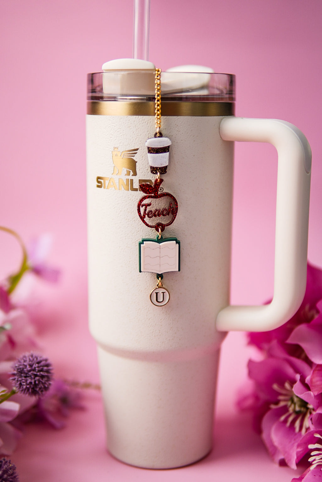 English Teacher Tumbler Charm