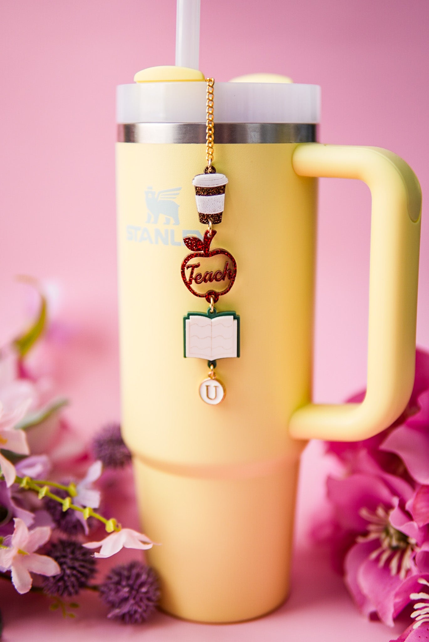 English Teacher Tumbler Charm