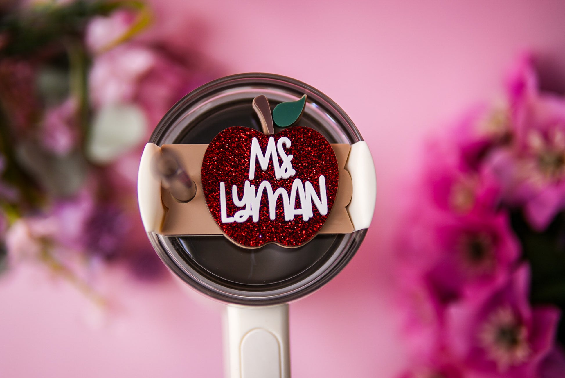 Teacher Apple Stanley Name Plate