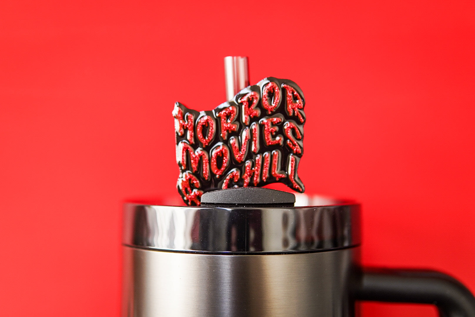 Horror Movies and Chill Stanley Straw Topper