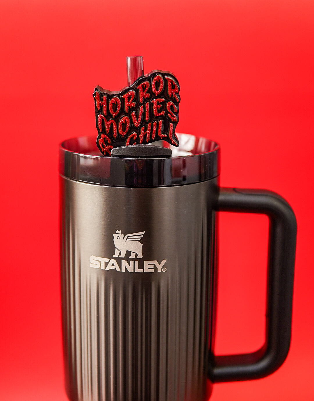 Horror Movies and Chill Stanley Straw Topper
