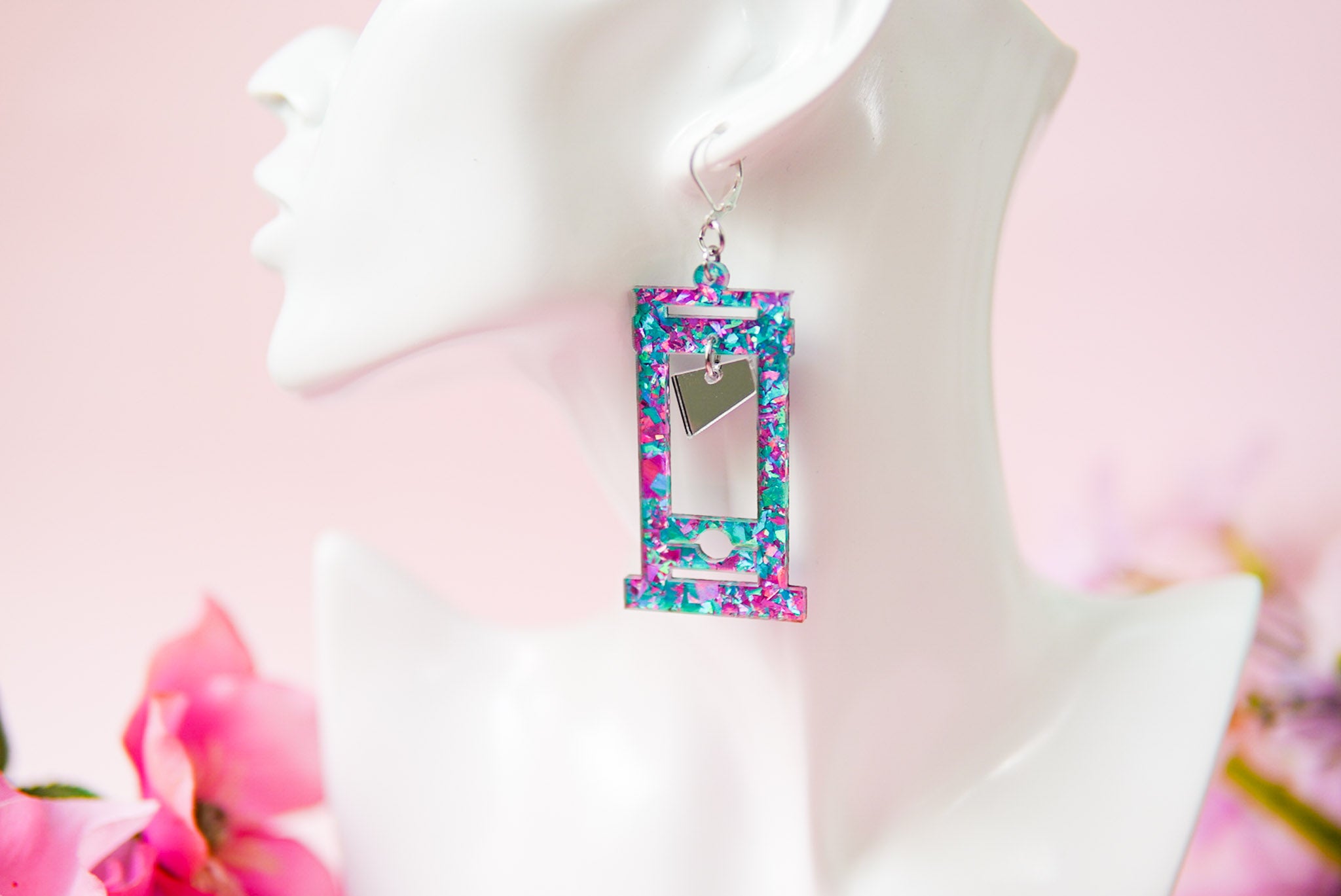 Customizable Guillotine Earrings