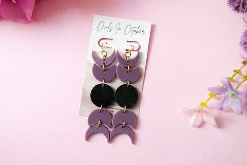 Customizable Moon Phases Earrings