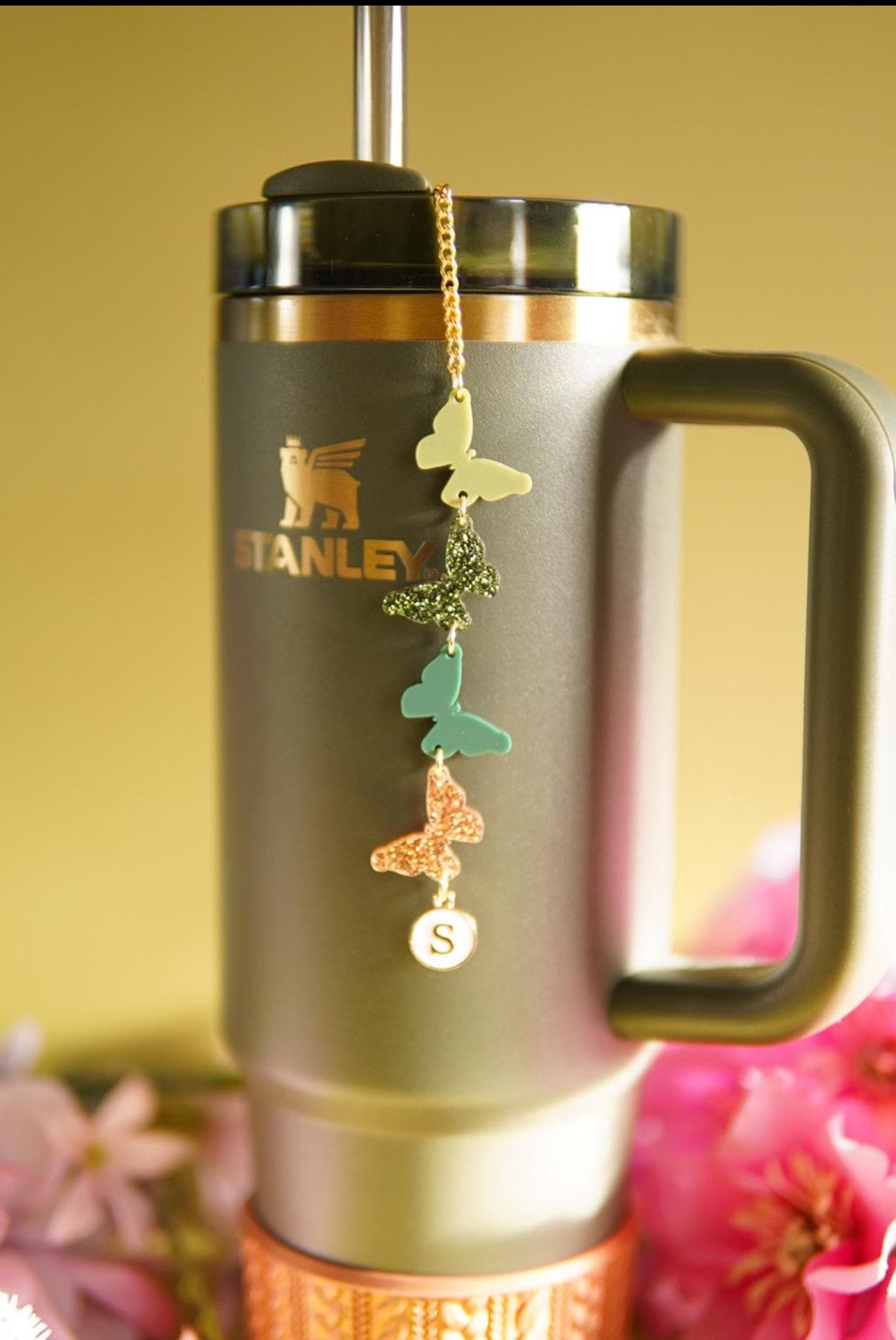 Butterfly Tumbler Charm