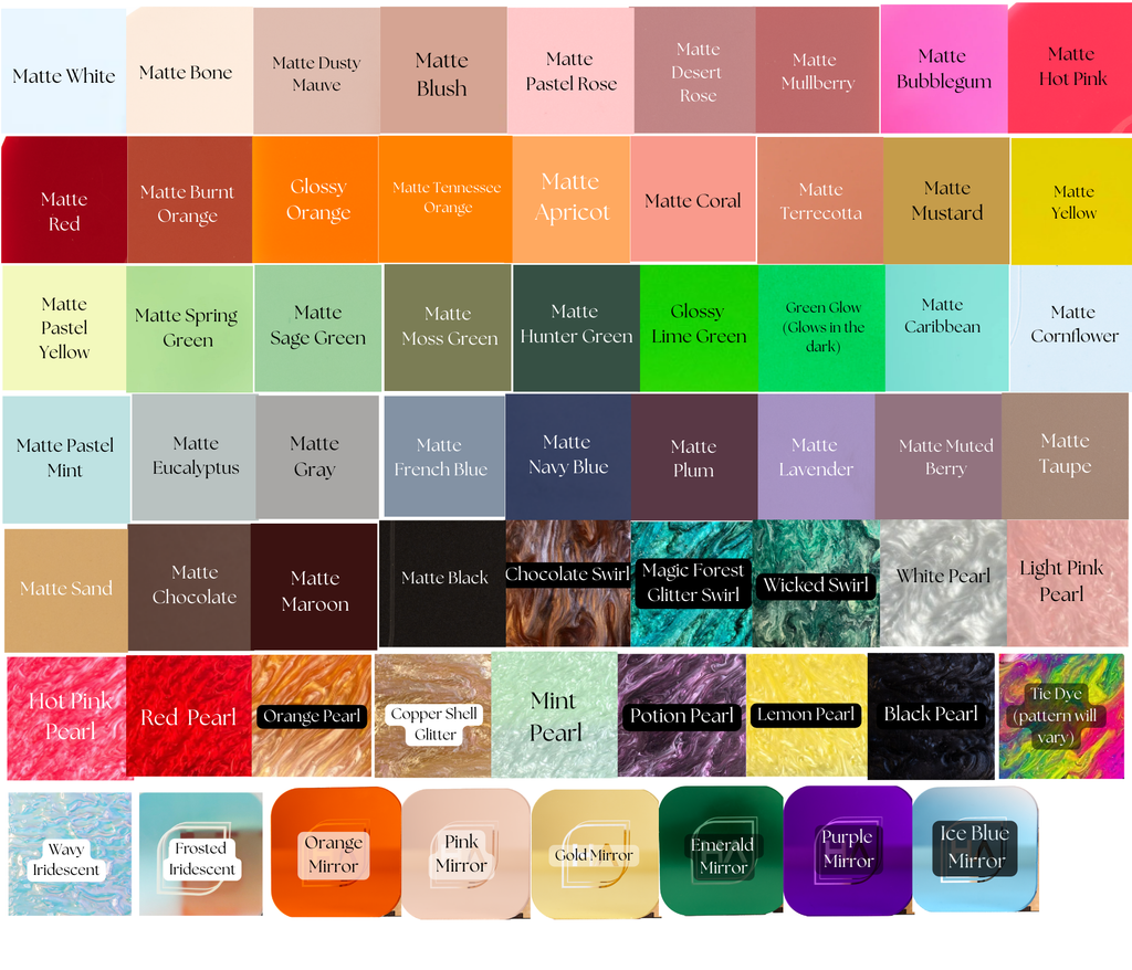 Customizable Guillotine Earrings