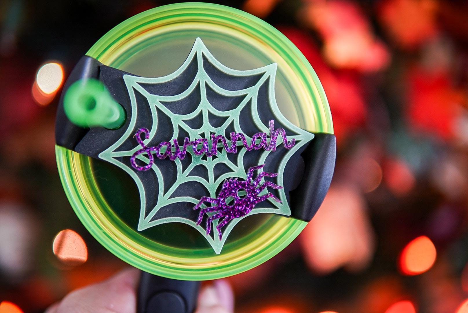 Glow Spider Stanley Name Plate