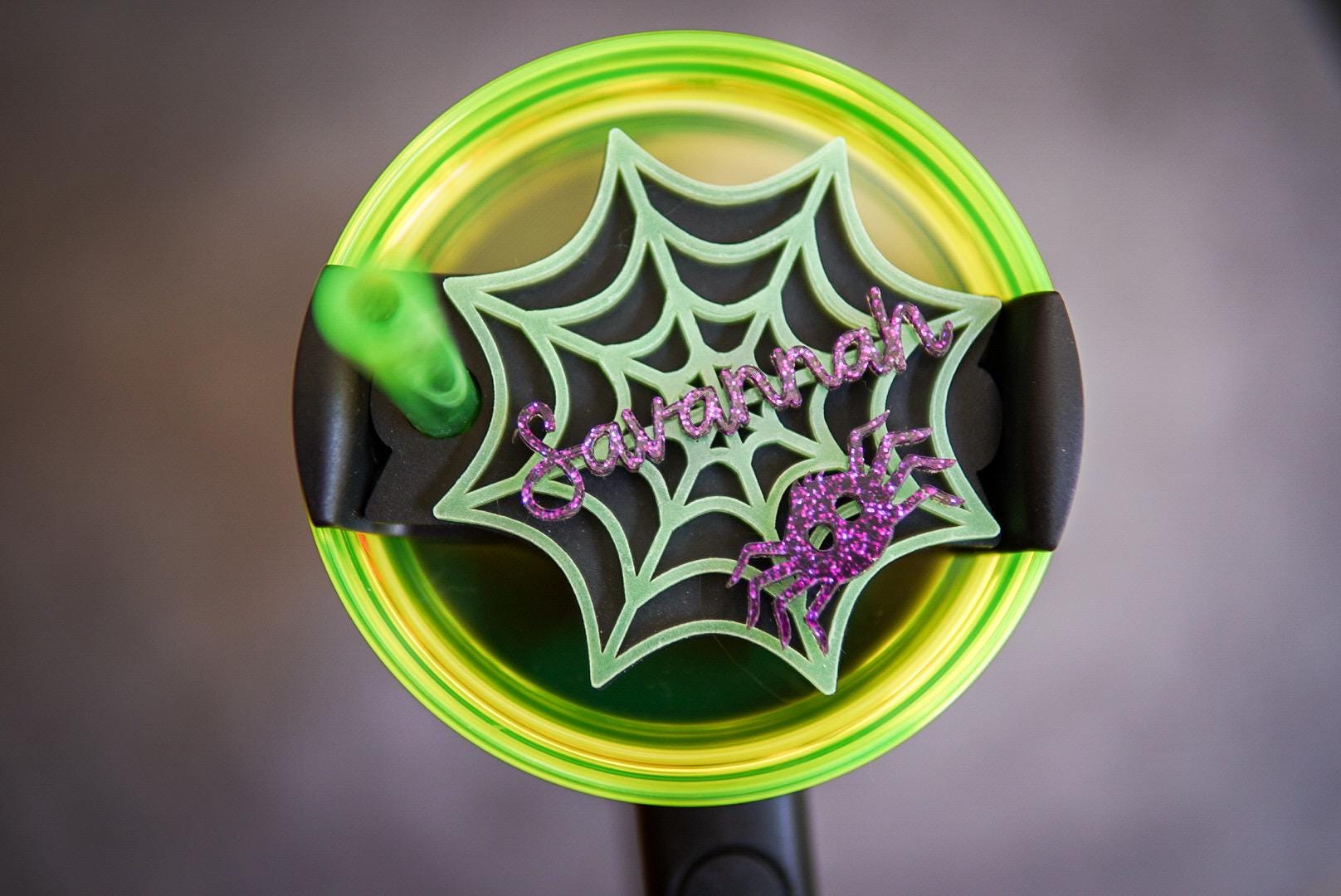 Glow Spider Stanley Name Plate
