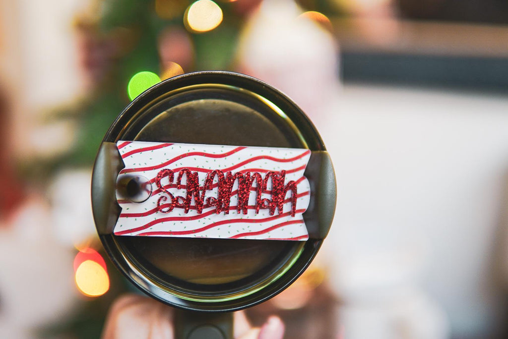 Christmas Cake Stanley Name Plate